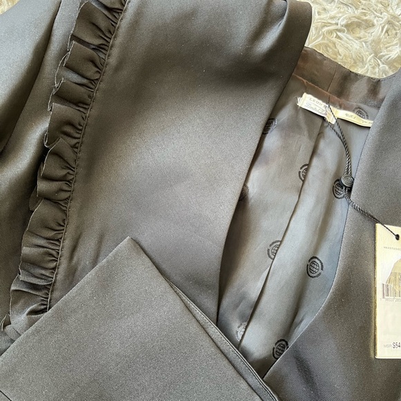 👠NWT Leon Max luxury limited edition silk billowed sport coat - Picture 12 of 14